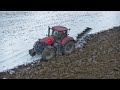 Labour intensif hivernal case ih optum 300 cvx  lemken europal 8 caseih lemken agriculture