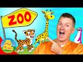 Learn Zoo Animals with The Mik Maks | Animal Fun Facts &amp; Games | Videos for Kids