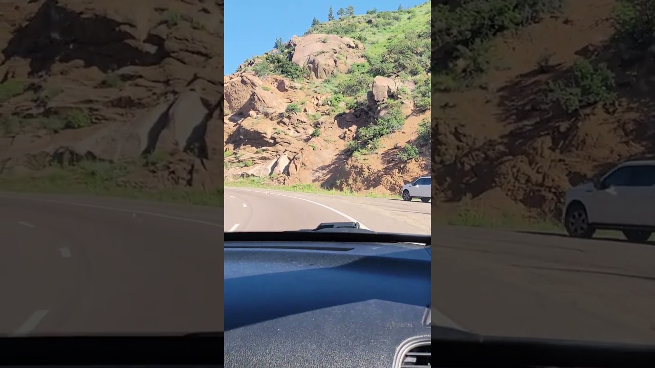 Drive into Colorado Springs