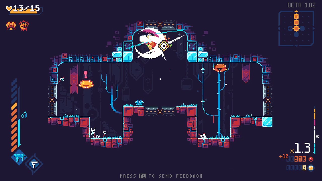 Let's Play ScourgeBringer - PC Gameplay Part 2 - ROGUE LIKE PLATFORMER