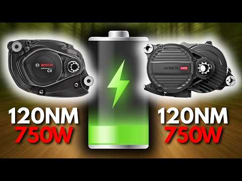 Bosch CX vs Avinox M2s Range Test! (800wh vs 700wh Battery)