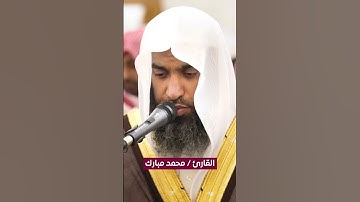 القارئ محمد مبارك #islam #quran #دعاء #قرآن #محراب