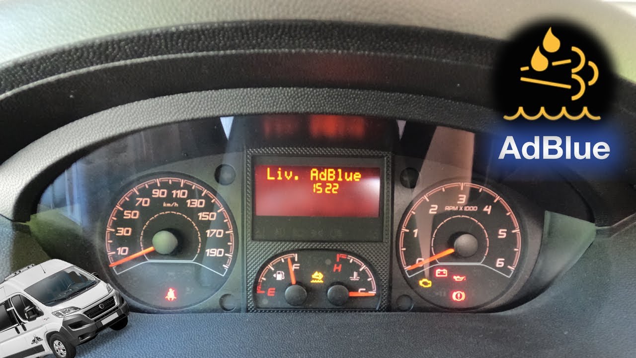 Peugeot Boxer Adblue Anzeige