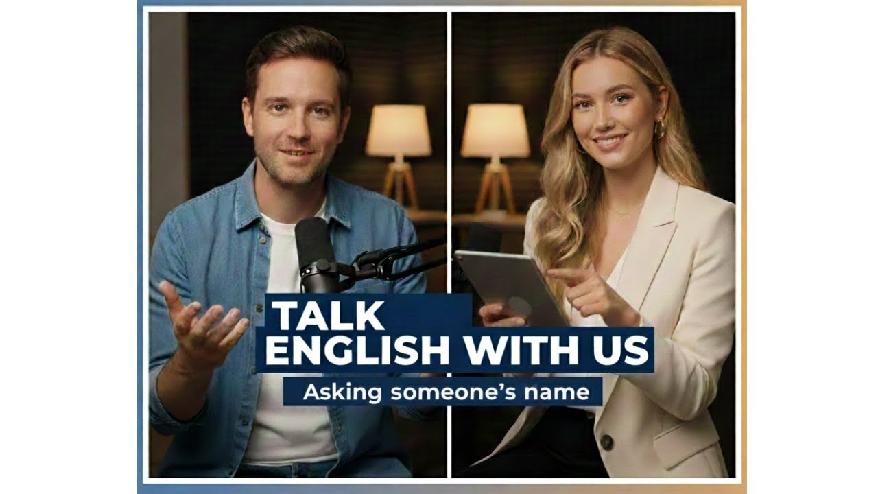 Learn English with Conversations | Asking Someone's Name in English | English Podcast