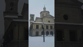 Nieva en Pamplona