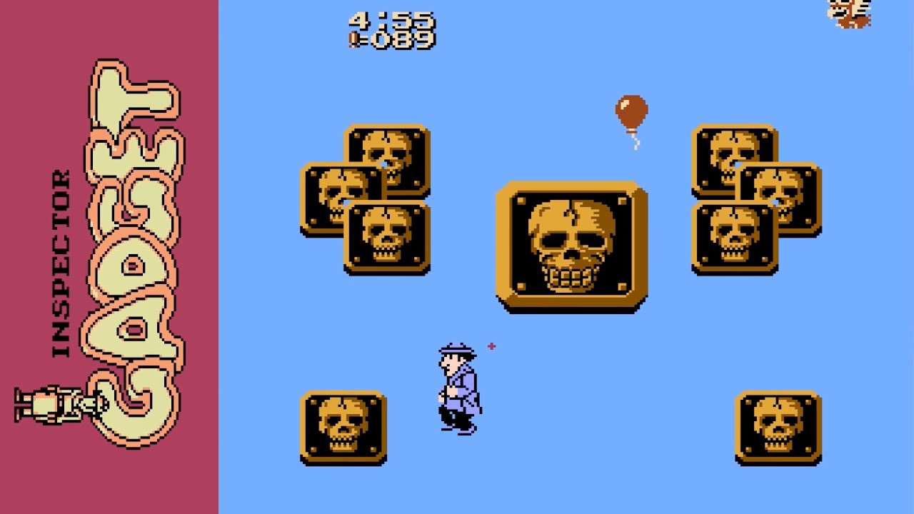 Inspector Gadget for NES (2022 Gumshoe Hack) Playthrough - MiSTer FPGA Capture