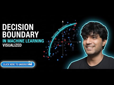 machine learning course - lesson 8: decision... S03E02 Decision Boundary in ML? Still confused… not anymore, simple ...