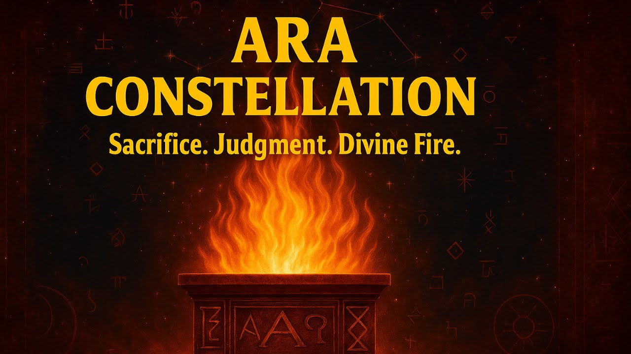 Ara Constellation Astrology: The Altar of Divine Sacrifice & Celestial Judgment