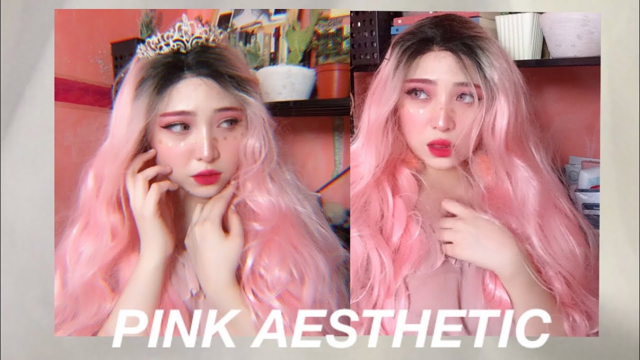 PINK AESTHETIC MAKEUP 🌸