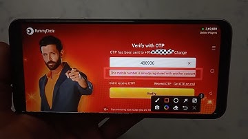 This mobile number is already registered with another account problem solve in  Rummy Circle