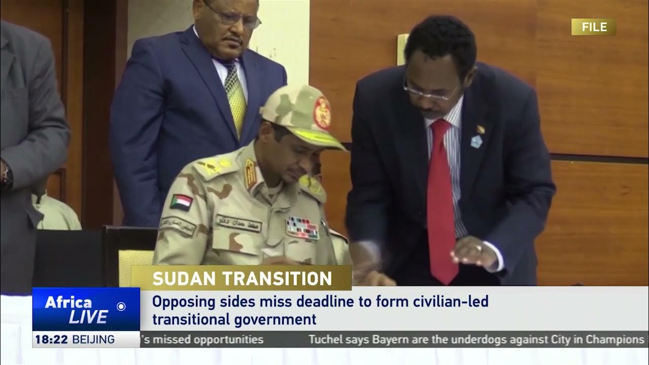 Sudan’s opposing sides miss deadline to form civilian-led transitional government