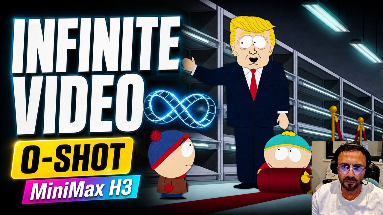 MiniMax H3 Infinite Video: Make 2-Hour Movies in ComfyUI (0-Shot)