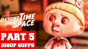 Sam & Max: Beyond Time and Space Remastered Gameplay Walkthrough Part 5 - No Commentary (Full Game)