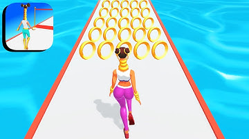 Long Neck 3D - All Levels Gameplay Android,ios (Levels 1-3)