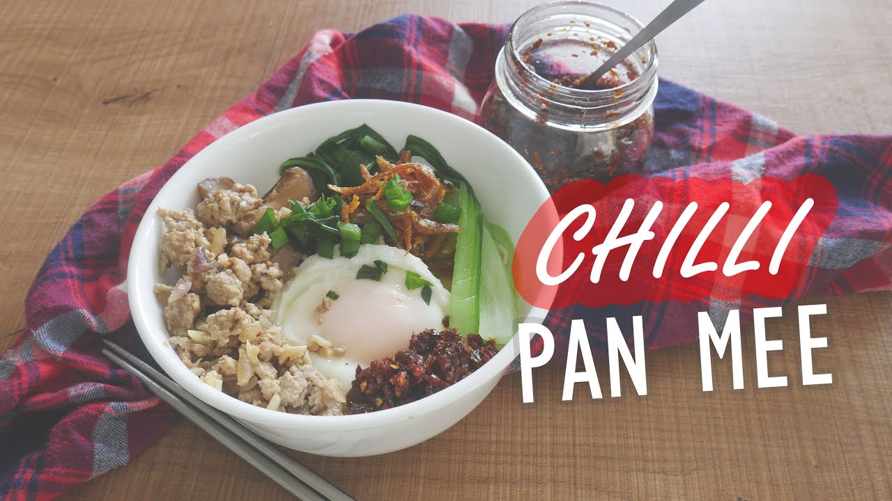 how to make Chilli Pan Mee - YouTube