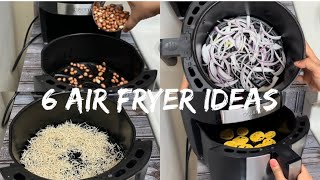 6 Air fryer ideas | 6 Best Air fryer recipes | Easy trick | Best Air fryer use ￼￼￼￼