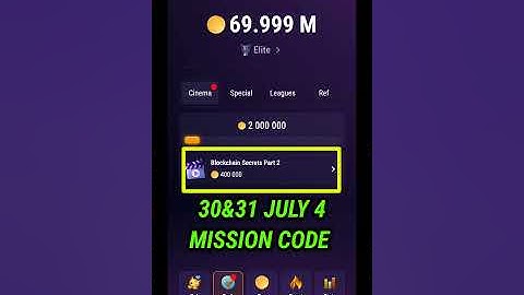 TapSwap Blockchain Secrets Part 2 Code 31 July | TapSwap Code Today | Blockchain Secrets Part 2 Code