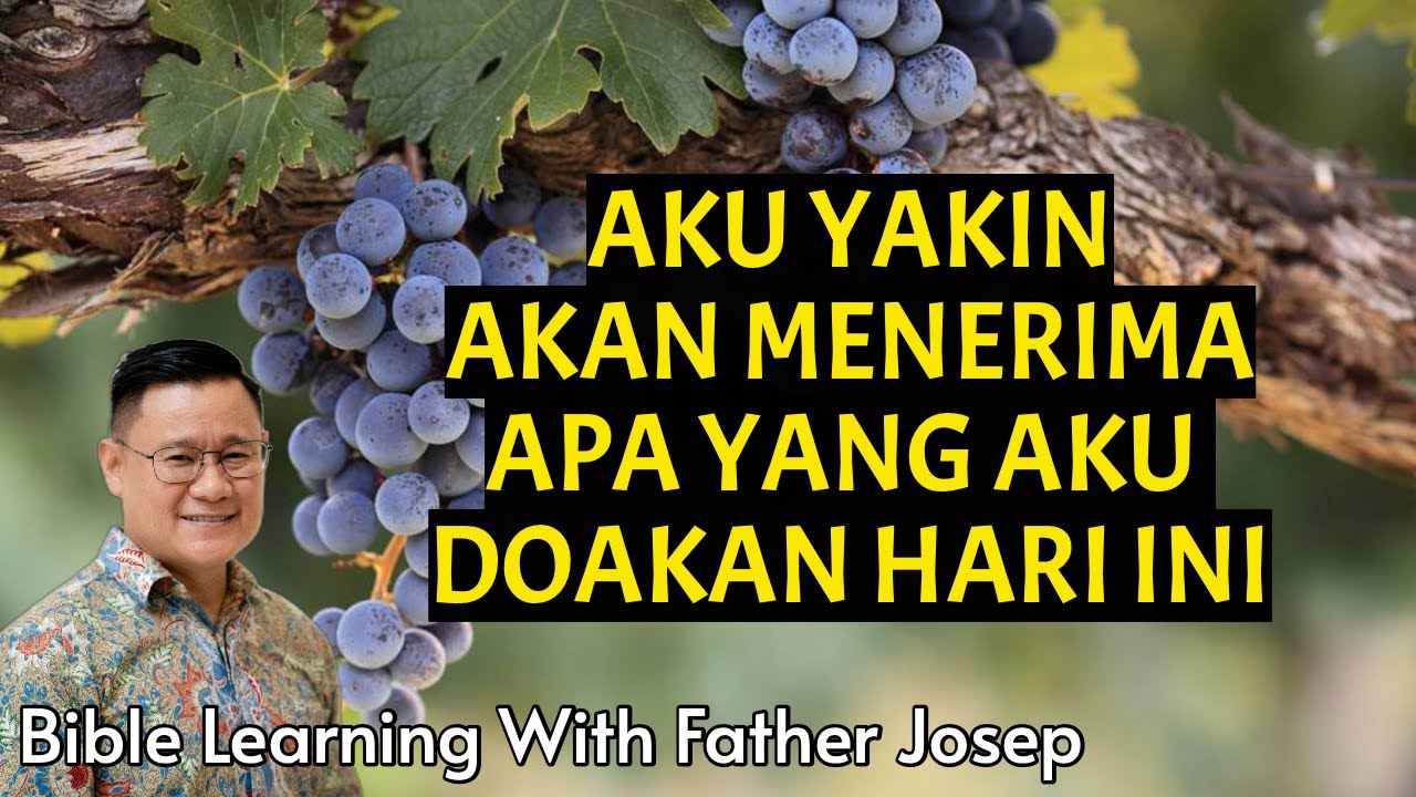 AKU YAKIN AKAN MENERIMA APA YANG AKU DOAKAN HARI INI