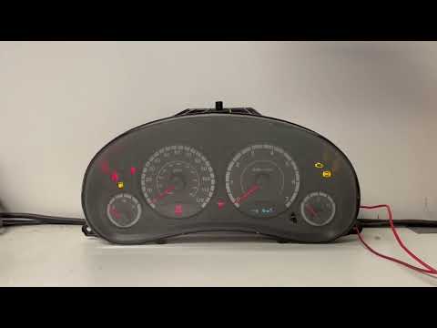 2005-2007 JEEP LIBERTY (1) USED DASHBOARD INSTRUMENT CLUSTER TEST - YouTube