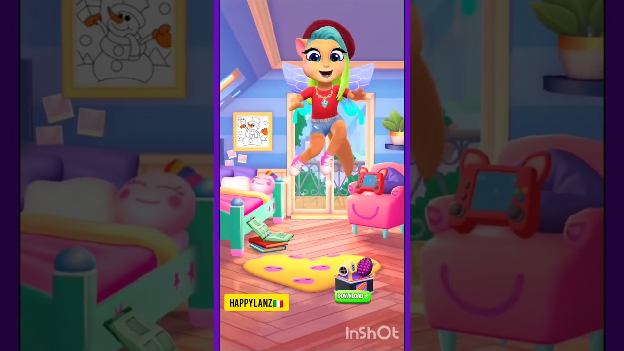 Анджела такая: Режим "Сногсшибательной" включен 😹 