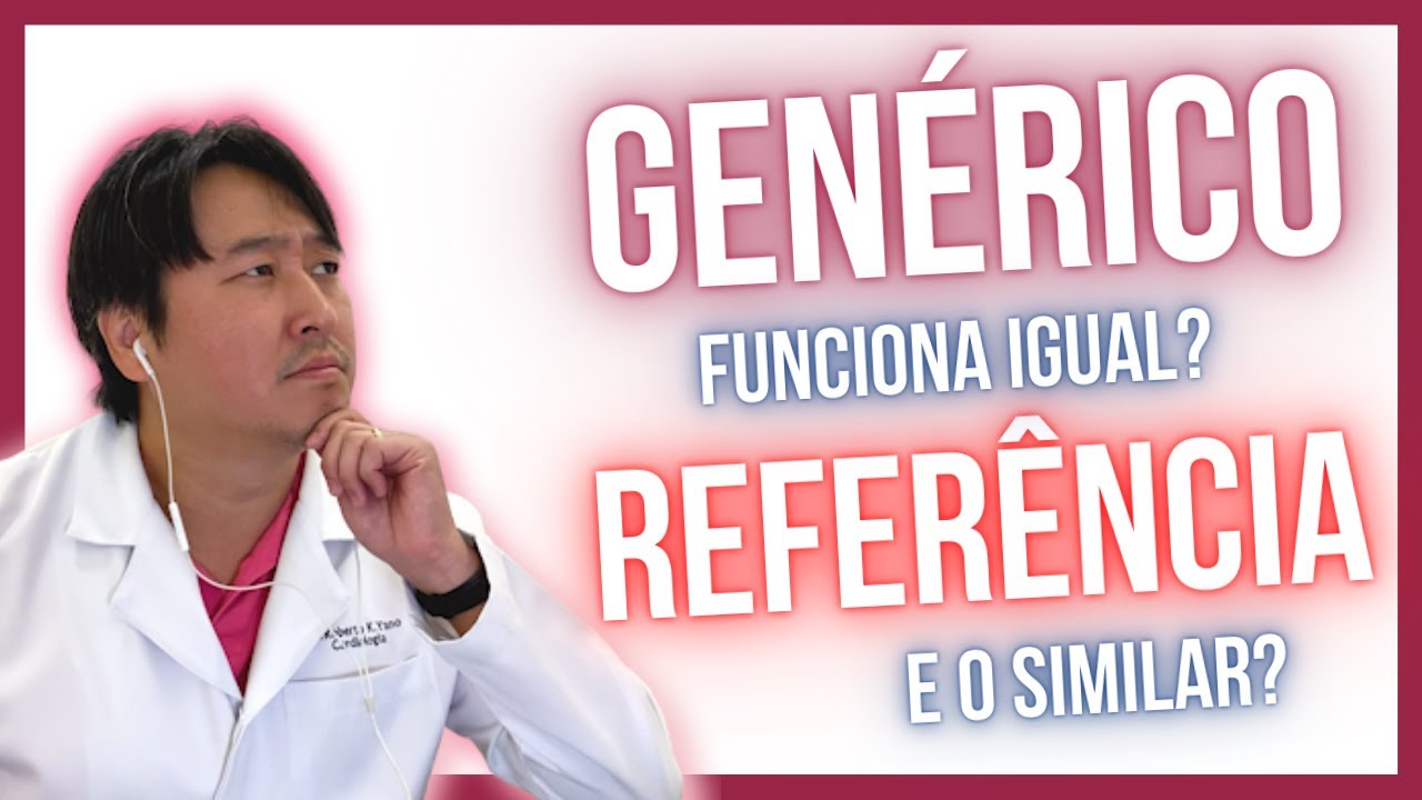 Medicamento genérico faz o mesmo efeito do original? Genérico x referência.