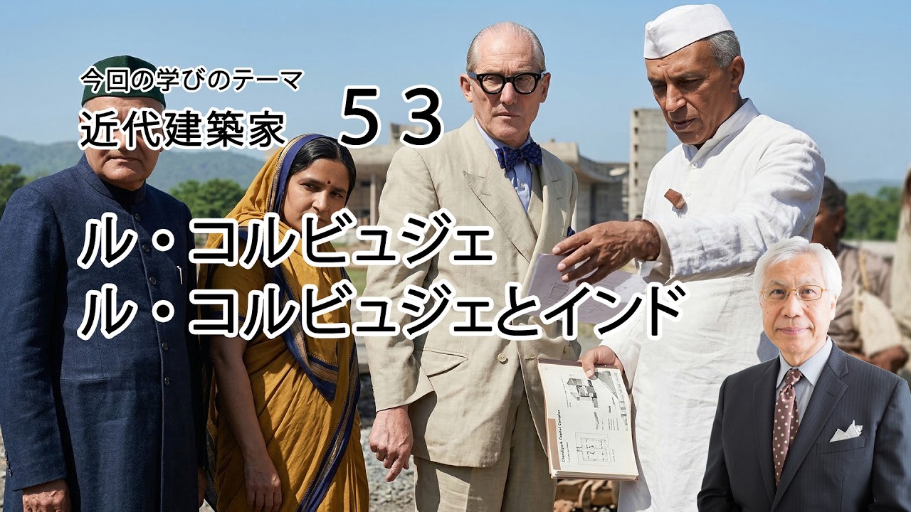 近代建築家53 ル・コルビュジェとインド - YouTube