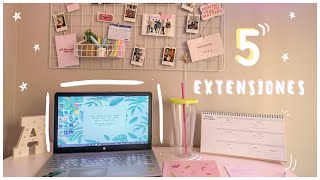 5 extensiones que necesitas si eres estudiante ✨📚💻