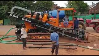 ZLCONN  38 tona machine working  in INDIA  for gas pipeline project in soft rock screenshot 5