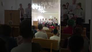 "Осанна! Осанна! " - пение гостей 13.04.2025 г.