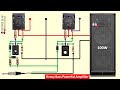 100W Heavy Bass Powerful Amplifier Using 2SC5200 & 2SA1943 || How to Make Ultra Bass Amplifier