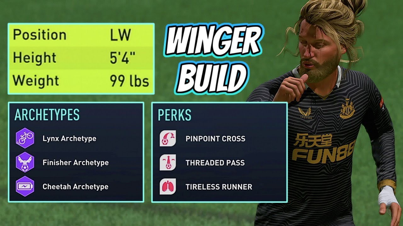 EMBARRASS YOUR OPPONENTS with this WINGER BUILD for FIFA 22 PRO CLUBS