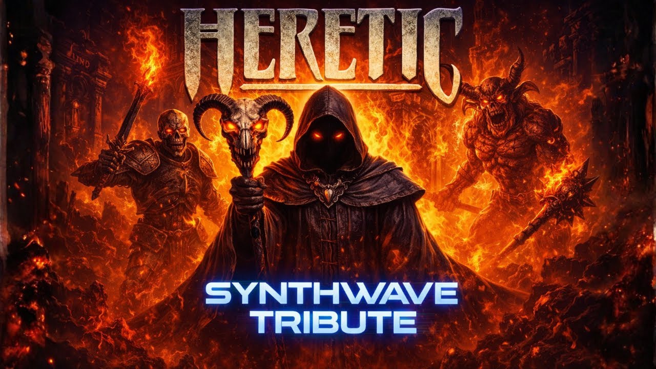Heretic • 14 Track Heavy Dark Synthwave Ritual (Pixel Wave)