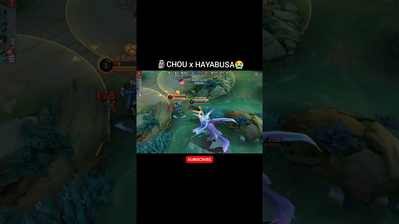 CHOU🔥 @CYRAXmlbb #mlbb #chou #shorts #mobilelegends