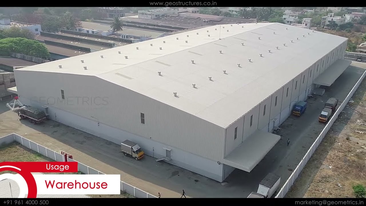 Asian Paints Warehouse Project by Geometrics in Coimbatore A Type
