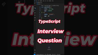 Typescript interview question 🔥  #coding #javascript #java #coder #fullstackproject #mernstack