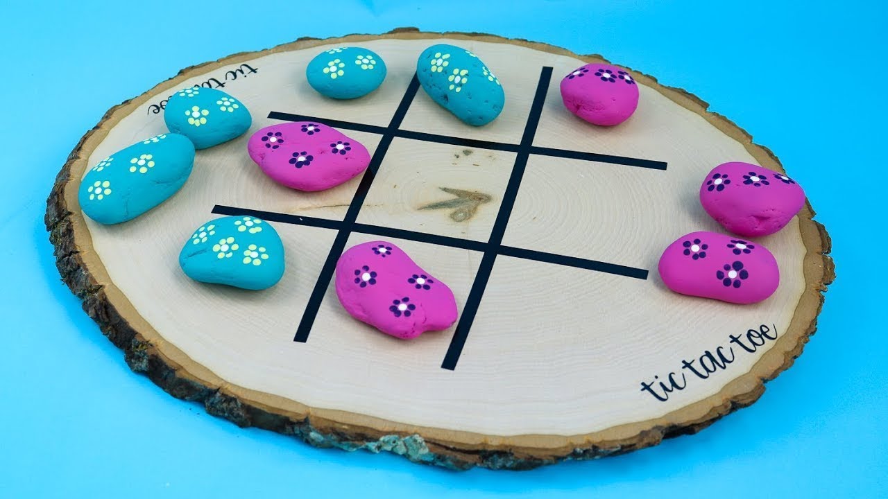 DIY Rock Tic-Tac-Toe Game Ideas • Color Made Happy