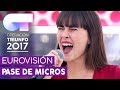 "ARDE" - Aitana | Primer pase de micros para la GALA EUROVISIÓN | OT 2017