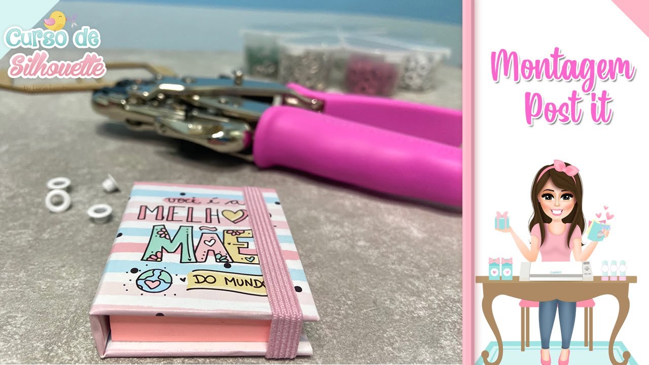 Chaveiro Porta Post It | MONTAGEM