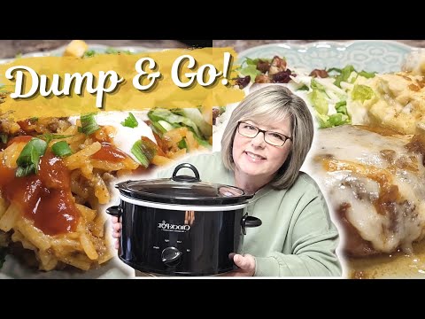 Unbelievable! 5 Ingredient DUMP AND GO Crockpot Recipes That Will