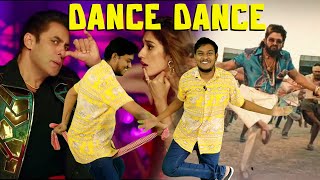 DANCE BADA DANCE I tried simple dance steps | Indian Funniest Movie Dance | Salman Khan,  Pushpa 2