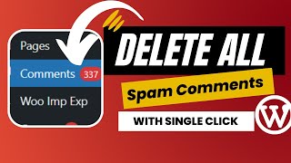 Delete all wordpress spam comments and stop spam comments with in few clicks