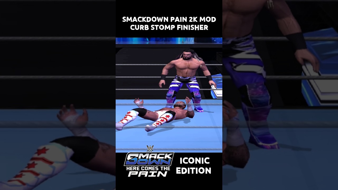 WWE HCTP ICONIC EDITION | SETH ROLLINS NEW CURB STOMP FINISHER