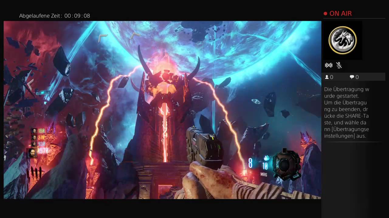 PS4-Live-Übertragung von xReyZ-VentiZ Black ops 3 zombie