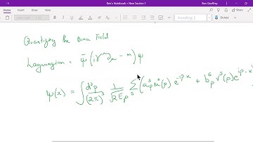 Dirac Equation and Quantizing the Dirac Field