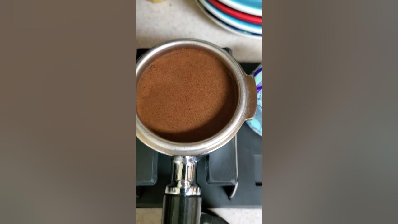 Pulling a double shot of espresso maromas orphea using rocket