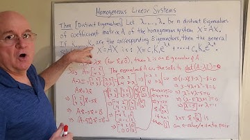 Homogeneous Linear Systems (2)