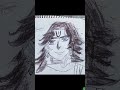 Drawing of lord Krishna in anime style #song #flute #art