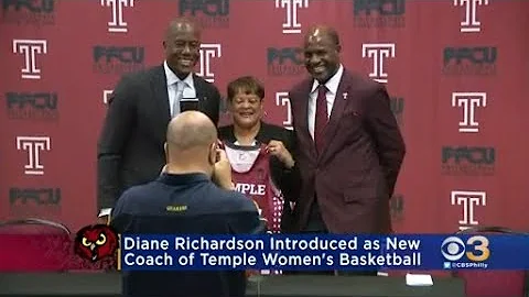 Diane Richardson Introduced As New Coach Of Temple...