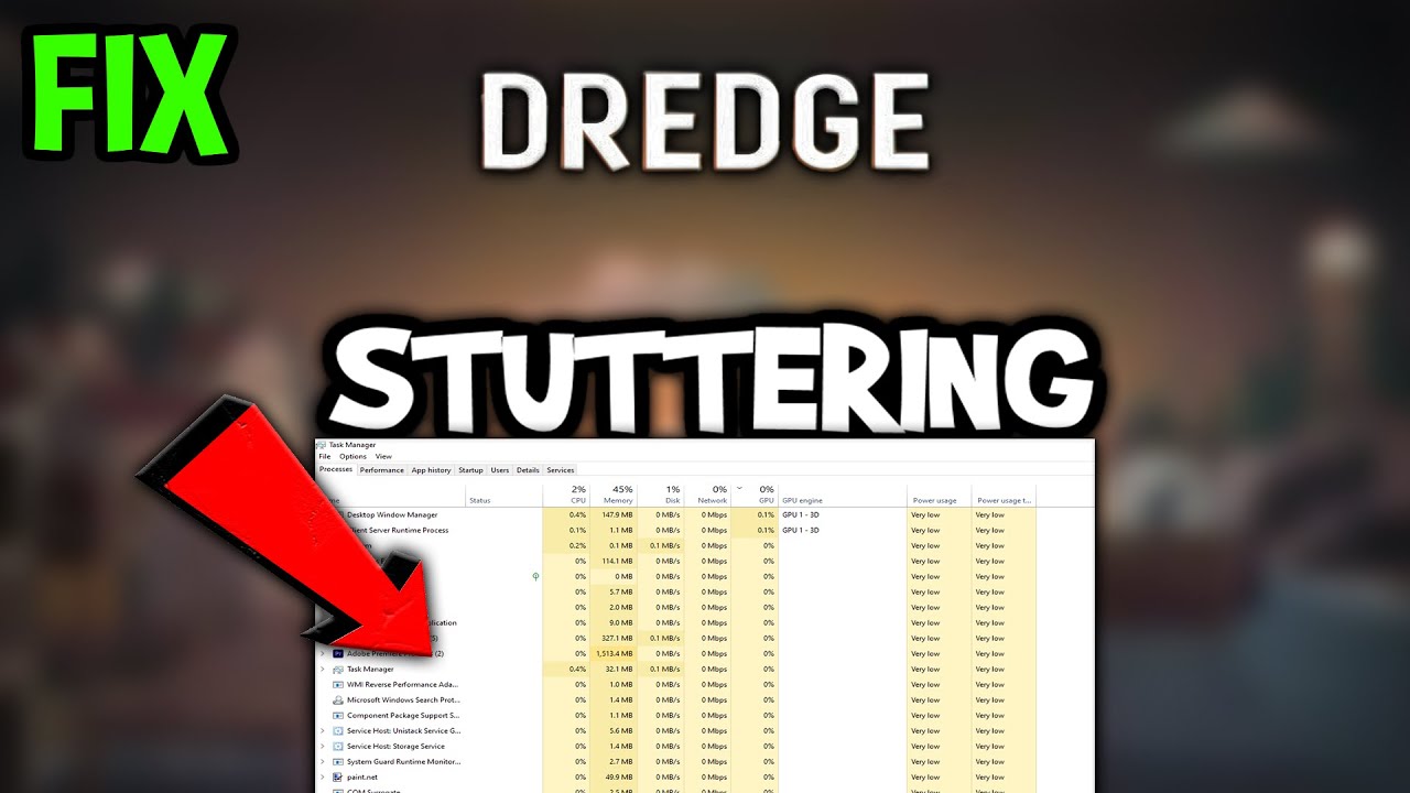 Dredge – How to Fix Fps Drops & Stuttering – Complete Tutorial - YouTube