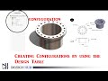 Exercise-1 Flange Design using Design table configuration in Solidworks |Design Hub|